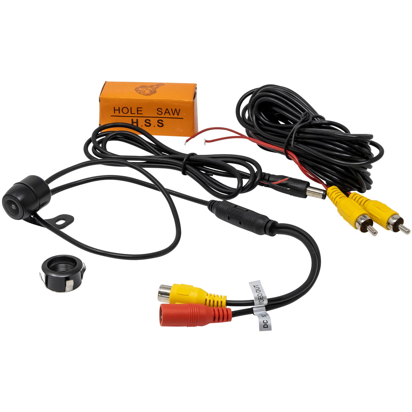 Flush Mount And Bracket Mount Rear View Camera-CRT1