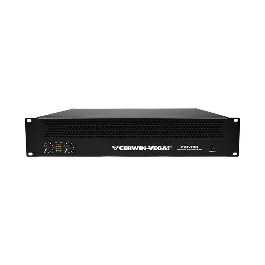 2-Channel Power Audio Amplifier, 2880W 120V-Bridging 8Ω - CV2-33H - Cerwin Vega