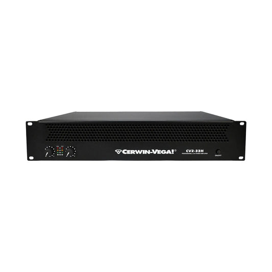 2-Channel Power Audio Amplifier, 2880W 120V-Bridging 8Ω - CV2-33H - Cerwin Vega