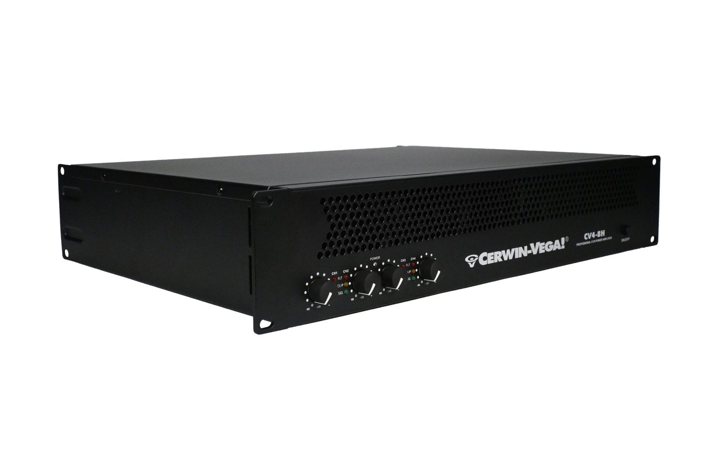 CV4-8H 4-CH Power Audio Amplifier, 1420W 120V-bridging 8Ω