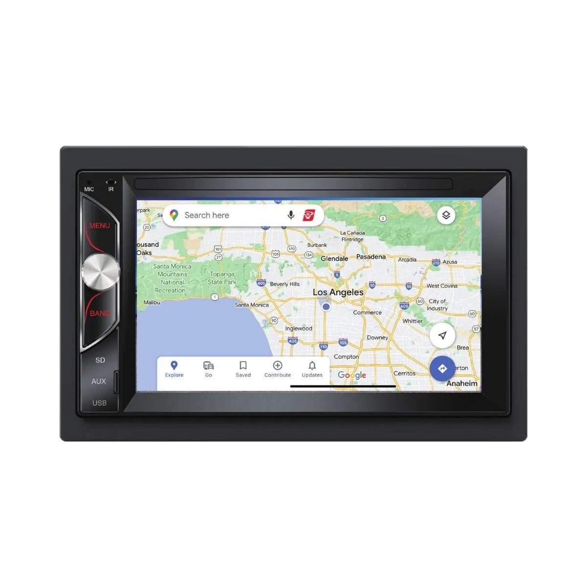 2-DIN DVD Multimedia Receiver 6.2” LCD