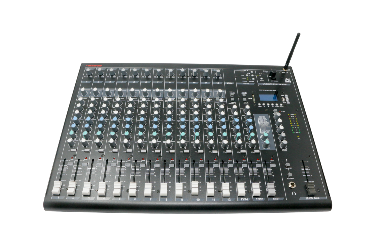 CVM16 16 CHANNEL MIXER W/BT & SKAA