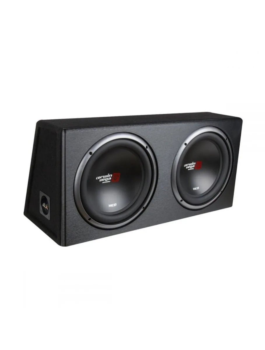 10" Dual XED Bass Package - CVPM Amplifier w/Vented Enclosure - CVPMXE10 - Cerwin Vega