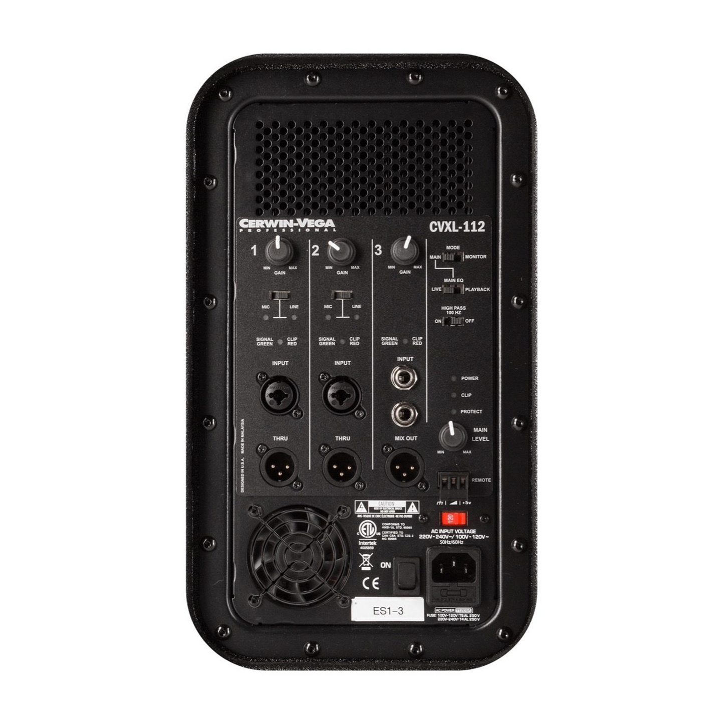 CVXL-112 2-Way Powered Loudspeaker