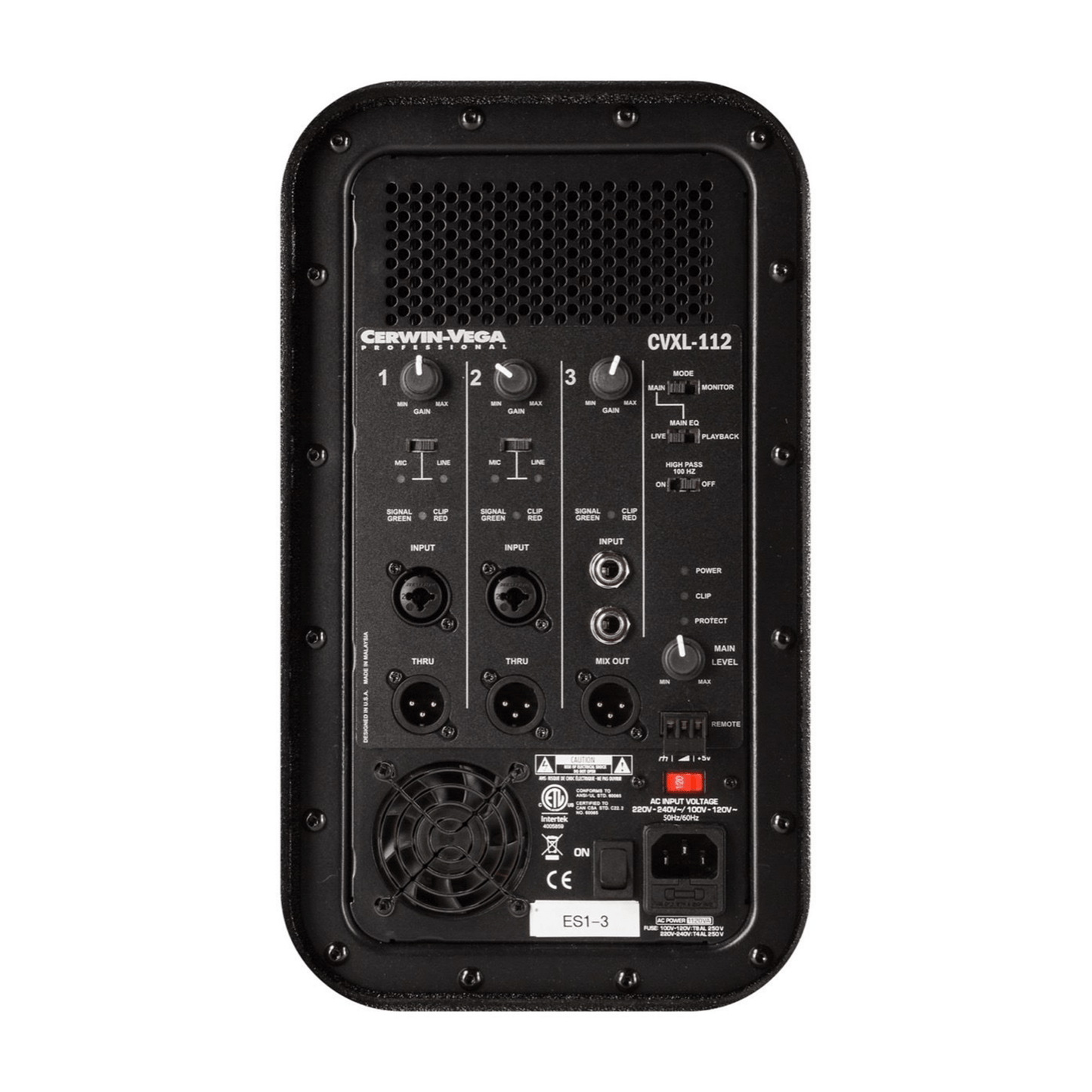 CVXL-112 2-Way Powered Loudspeaker