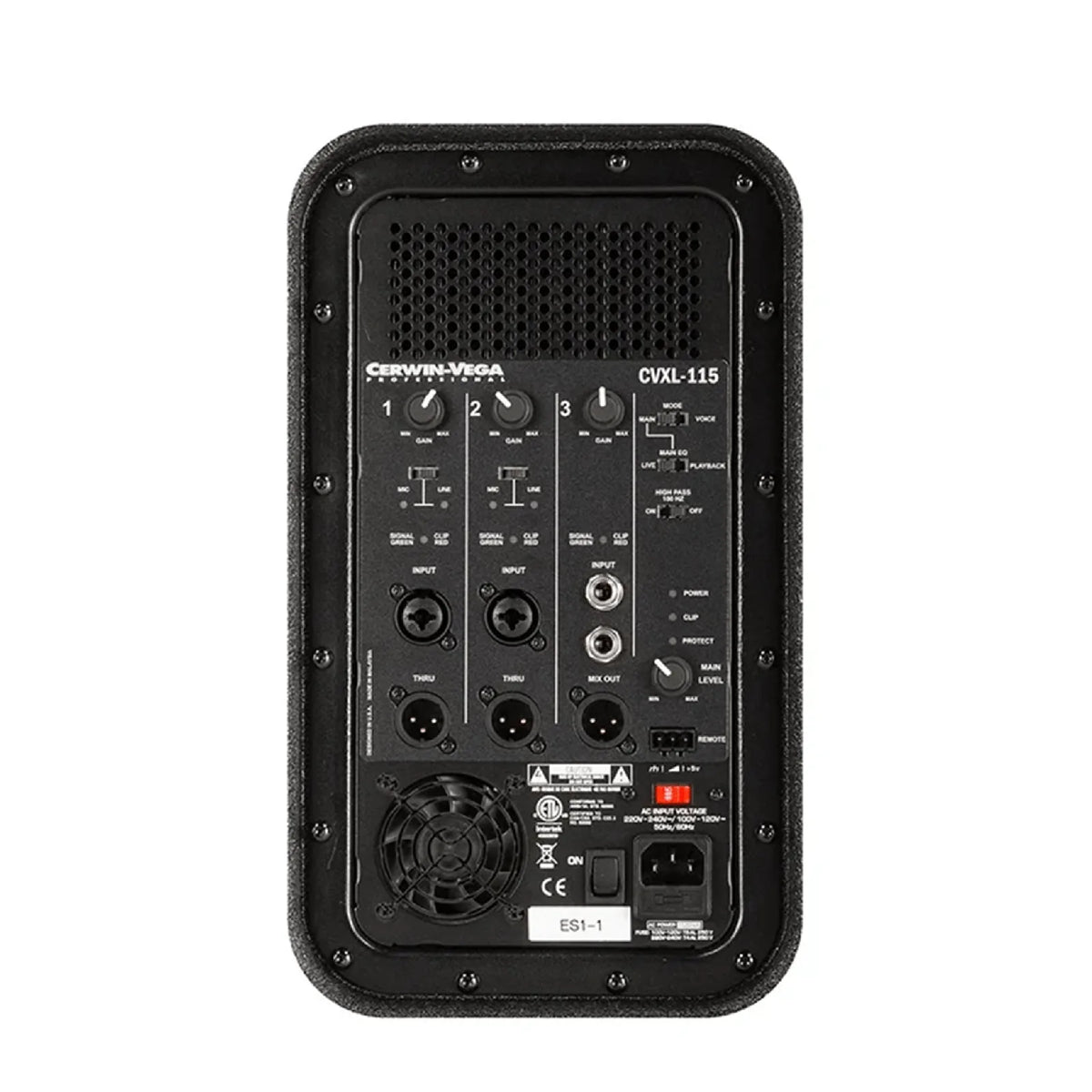 15" CVXL Series 2-Way Powered Loudspeaker - CVXL-115-NA - Cerwin Vega