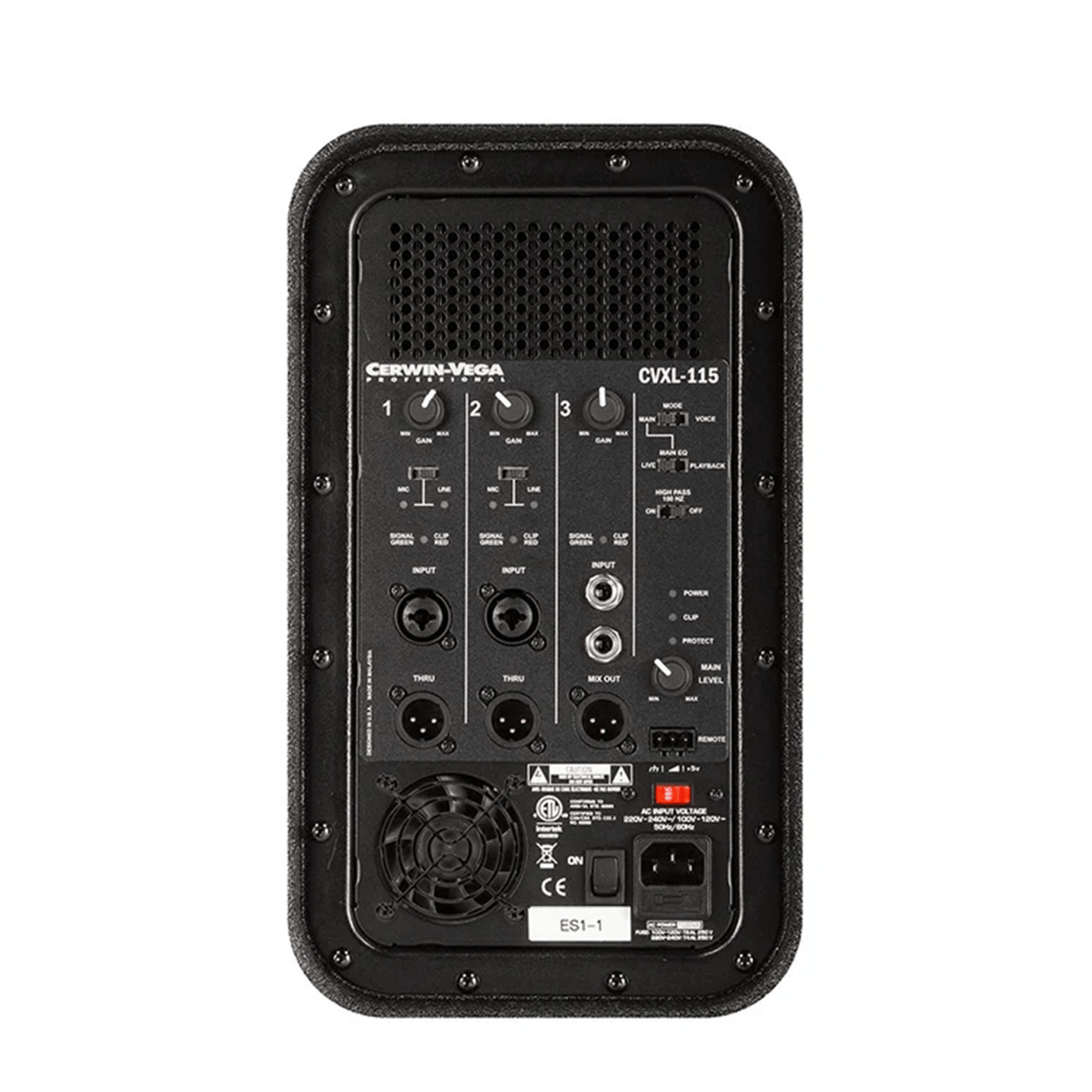 CVXL-115-NA 2-Way Powered Loudspeaker