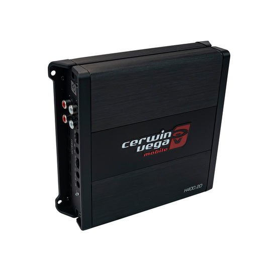HED 2 - Channel 400W Full Range Class - D Amplifier - H400.2D - Cerwin Vega