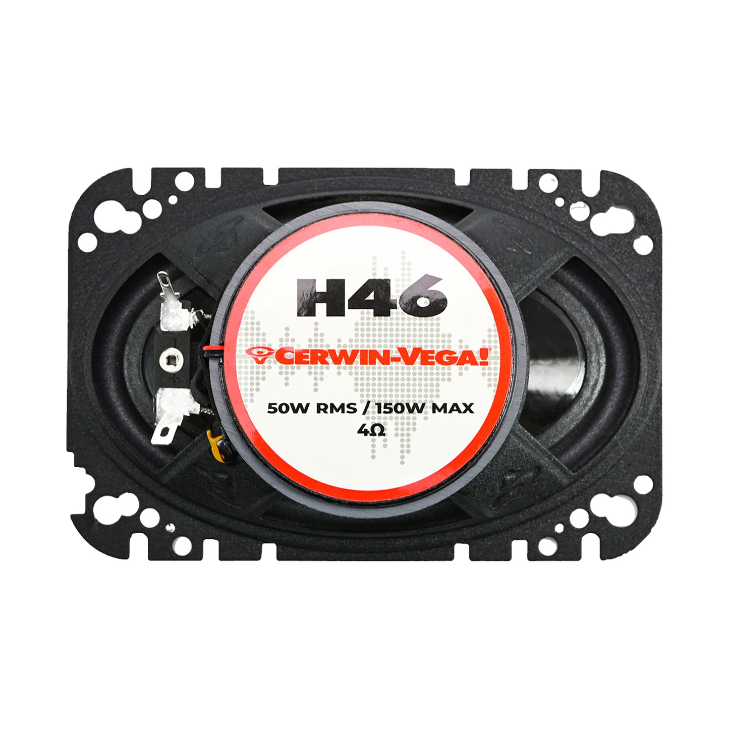 H46 - HED 2025 Edition 4"x6” 2-Way Coaxial Full Range Speaker Set