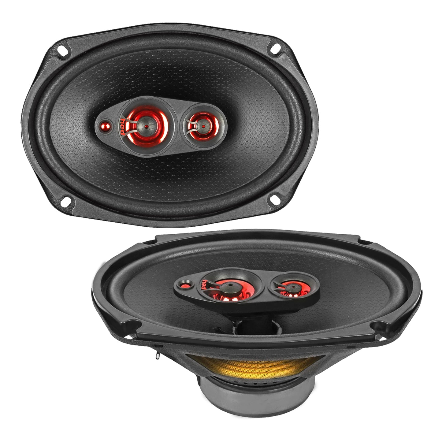 H694 - HED 2025 Edition 6"x9” 4-Way Coaxial Full Range Speaker Set