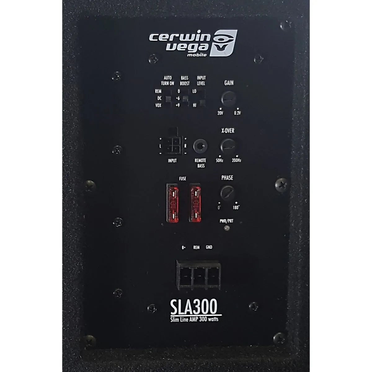 10" HED Series Powered Subwoofer Vented Enclosure - H6TE10SV - Cerwin Vega