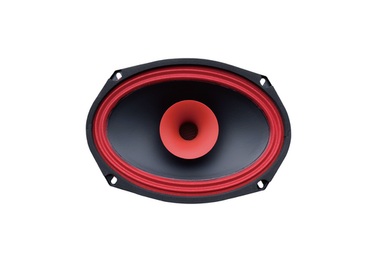HEDPS69 - 6"X9” 2-WAY PRO STYLE MIDRANGE SHALLOW MOUNT SPEAKER (SINGLE)