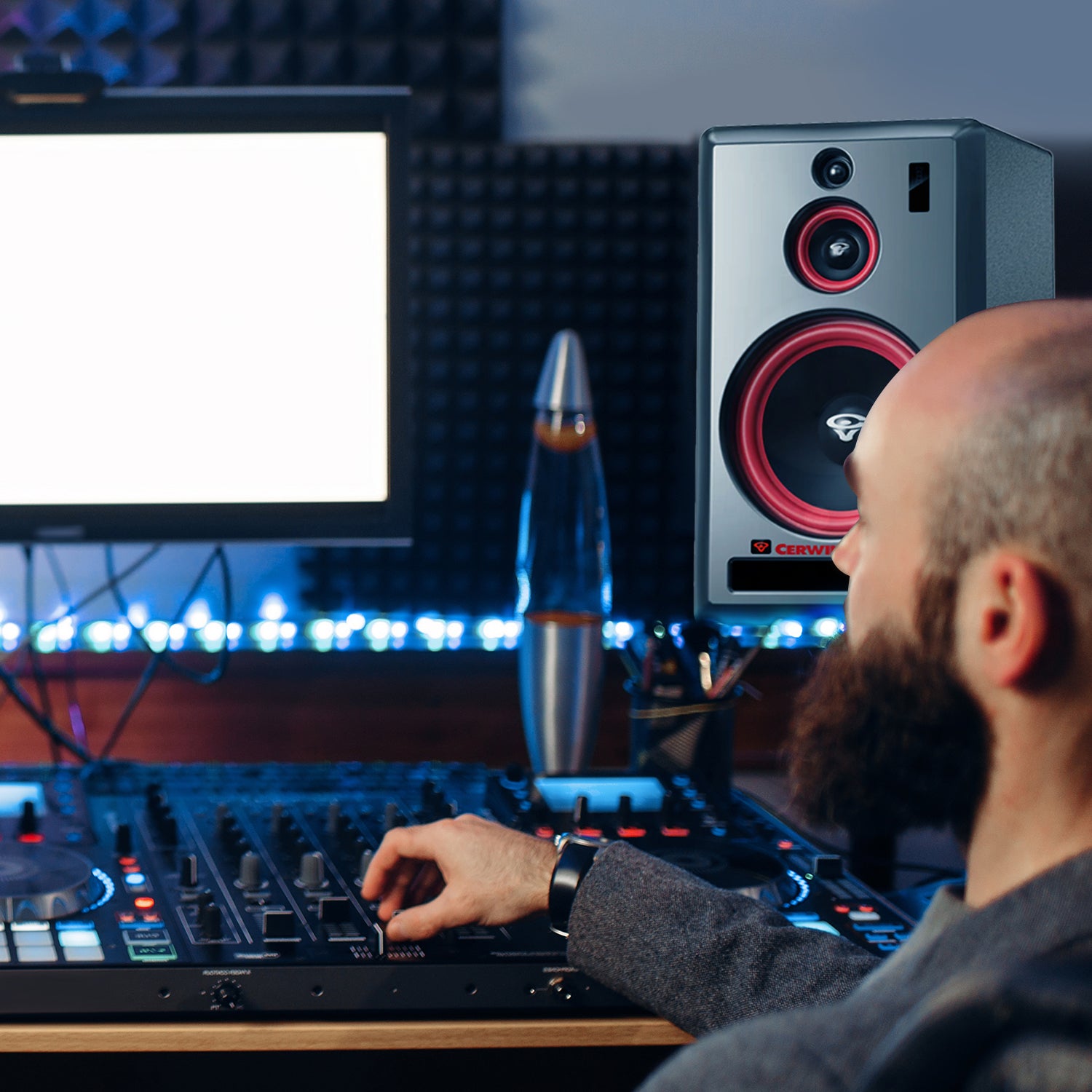 Music producers using Cerwin-Vega equipment