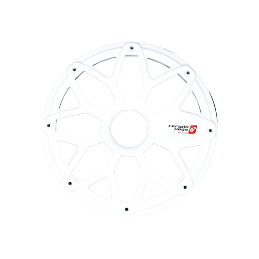 RPM Stroker 8" Flush Mount Speaker Grill, Steel With Powder Coating, Pair - Cerwin Vega