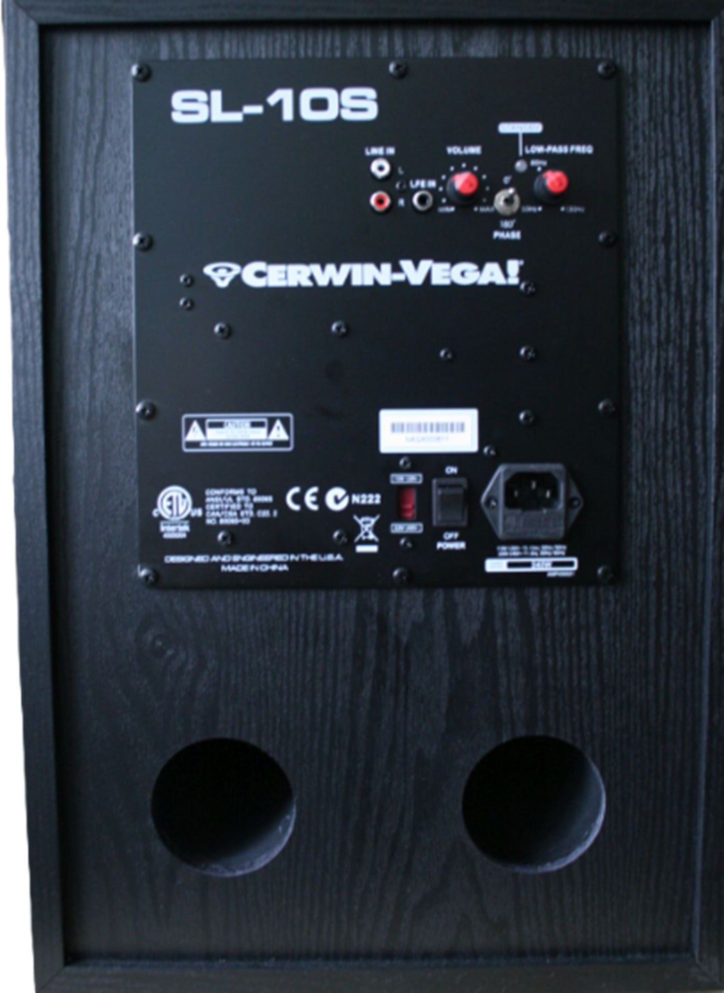 SL Series 10" Powered Home Theatre Subwoofer - SL-10S