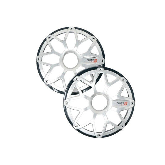 6.5” RPM Stroker Flush Mount Speaker Grill, Black (Pair) - SM65FGB - Cerwin Vega