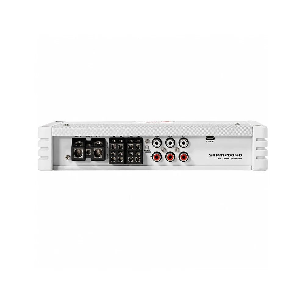 4-Channel SRPM Stroker Full Range Class-D Amplifier (White) - SRPM700.4DW - Cerwin Vega