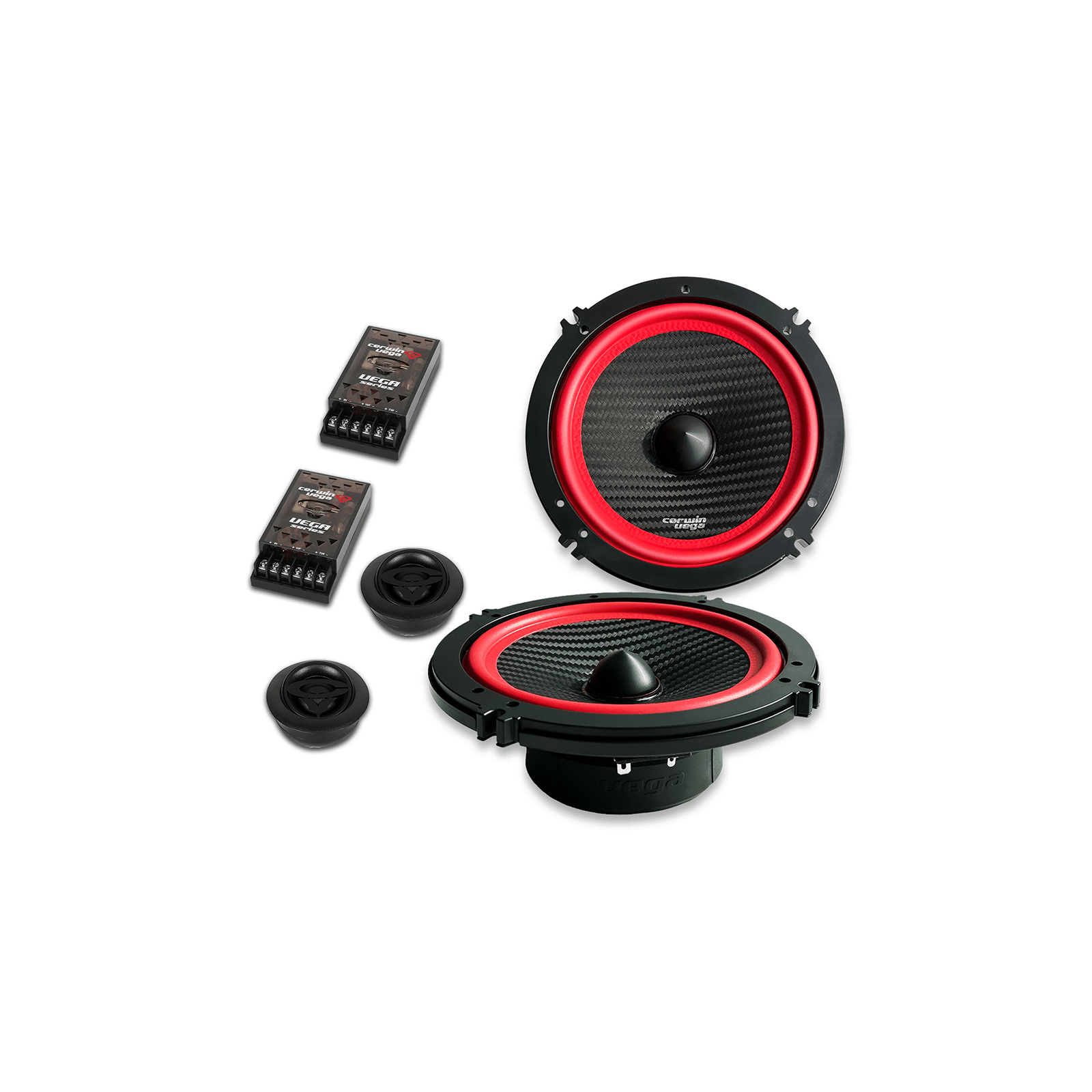 Vega 6.5" 2 - Way Component Speakers Set (4Ω) - V65C - Cerwin Vega