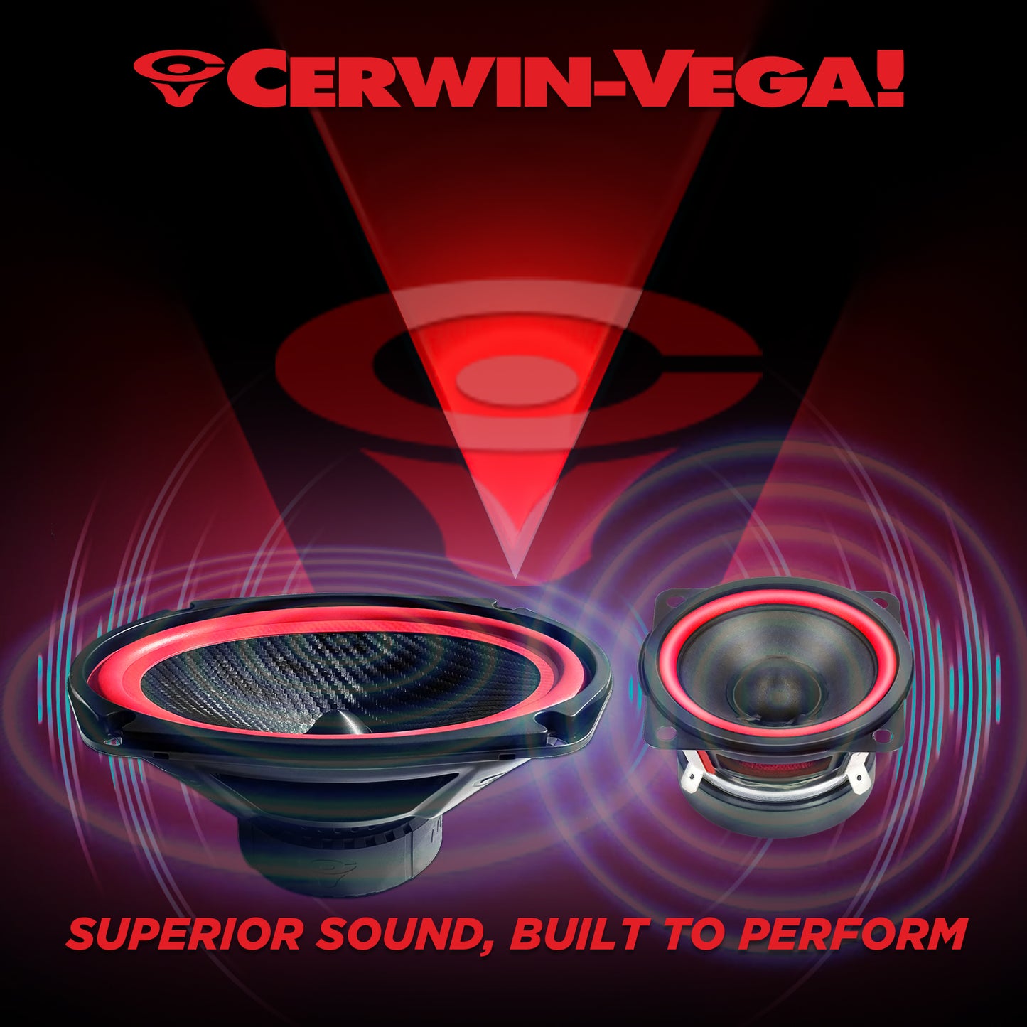 Vega 2025 Edition - 6"x9" 3-WAY COMPONENT SPEAKER SYSTEM - V6925C