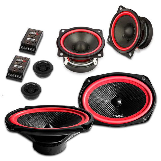 Vega 2025 Edition - 6"x9" 3-WAY COMPONENT SPEAKER SYSTEM - V6925C
