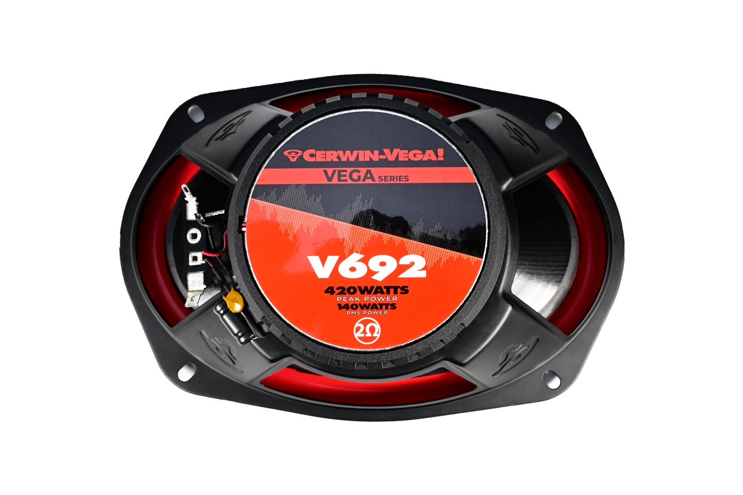 Vega 2025 Edition - 6"x9" 2-WAY COAXIAL FULL RANGE SPEAKERS (2Ω) - V692