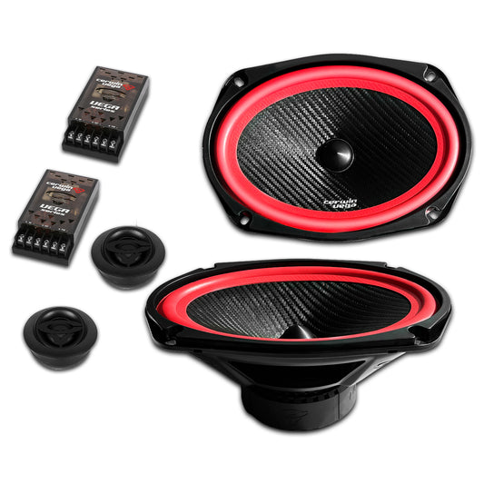 Vega 2025 Edition - 6"x9" 2-Way Component Speakers - V69C