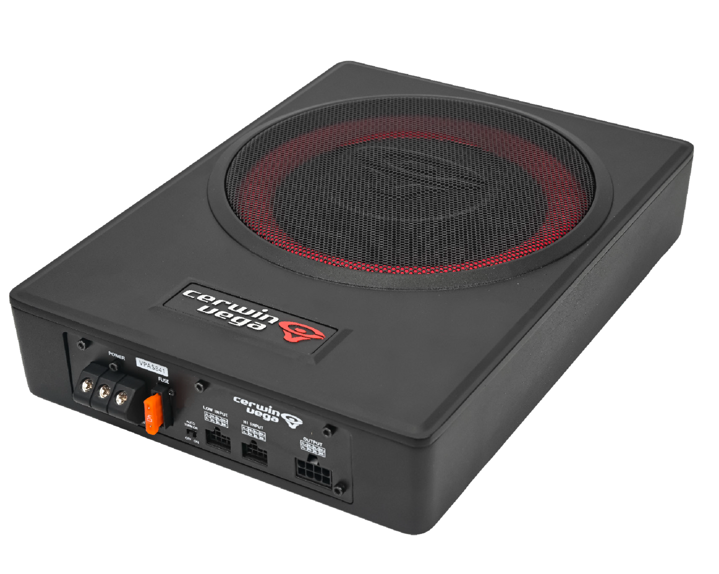 8" UNDER-SEAT BASS SOLUTION WITH VEGA BASS + 4 CHANNEL OUTPUT FOR ADDTIONAL SPEAKERS - VPAS841