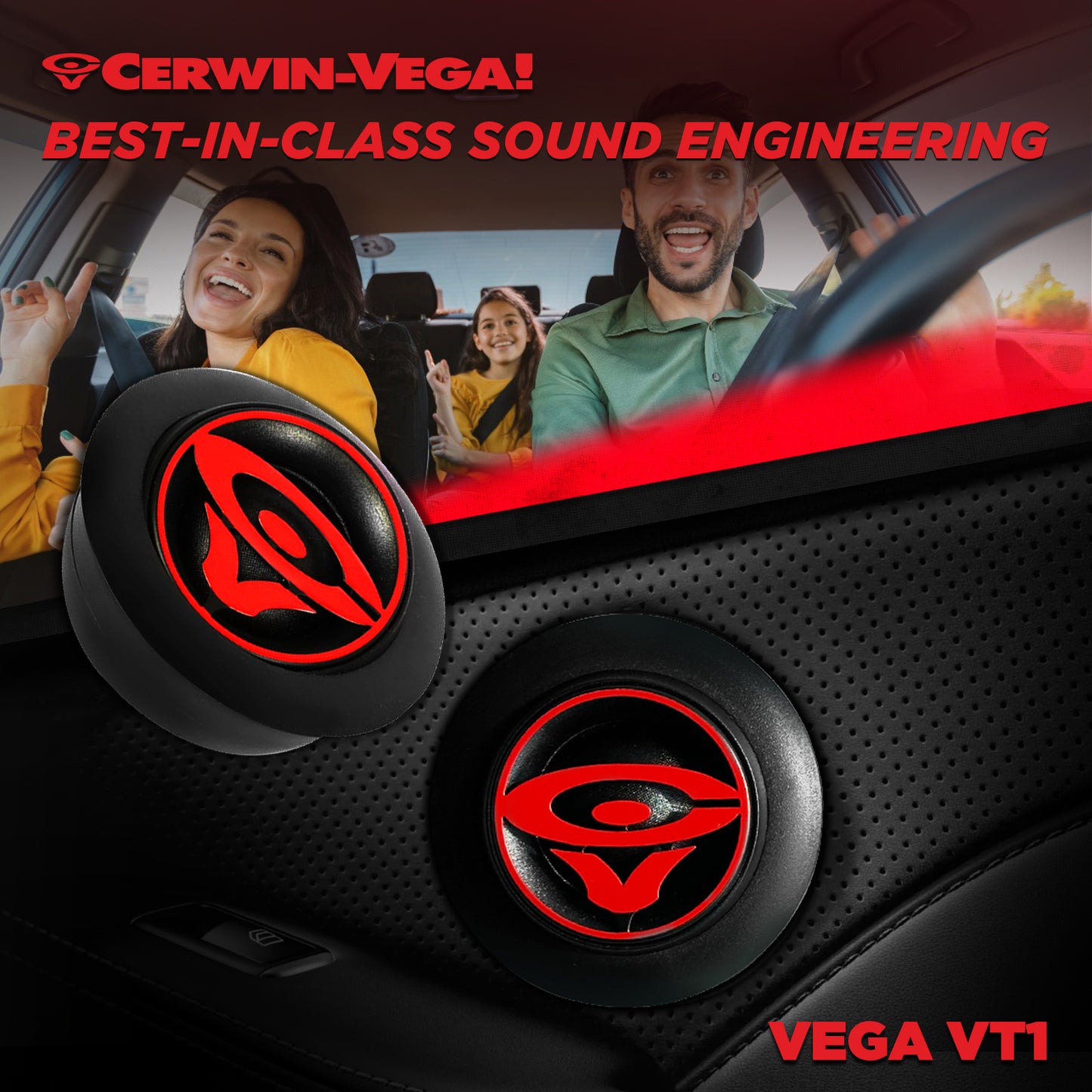 Vega Series 2025 Edition - 1" Silk Dome Tweeters (Pair) - VT1