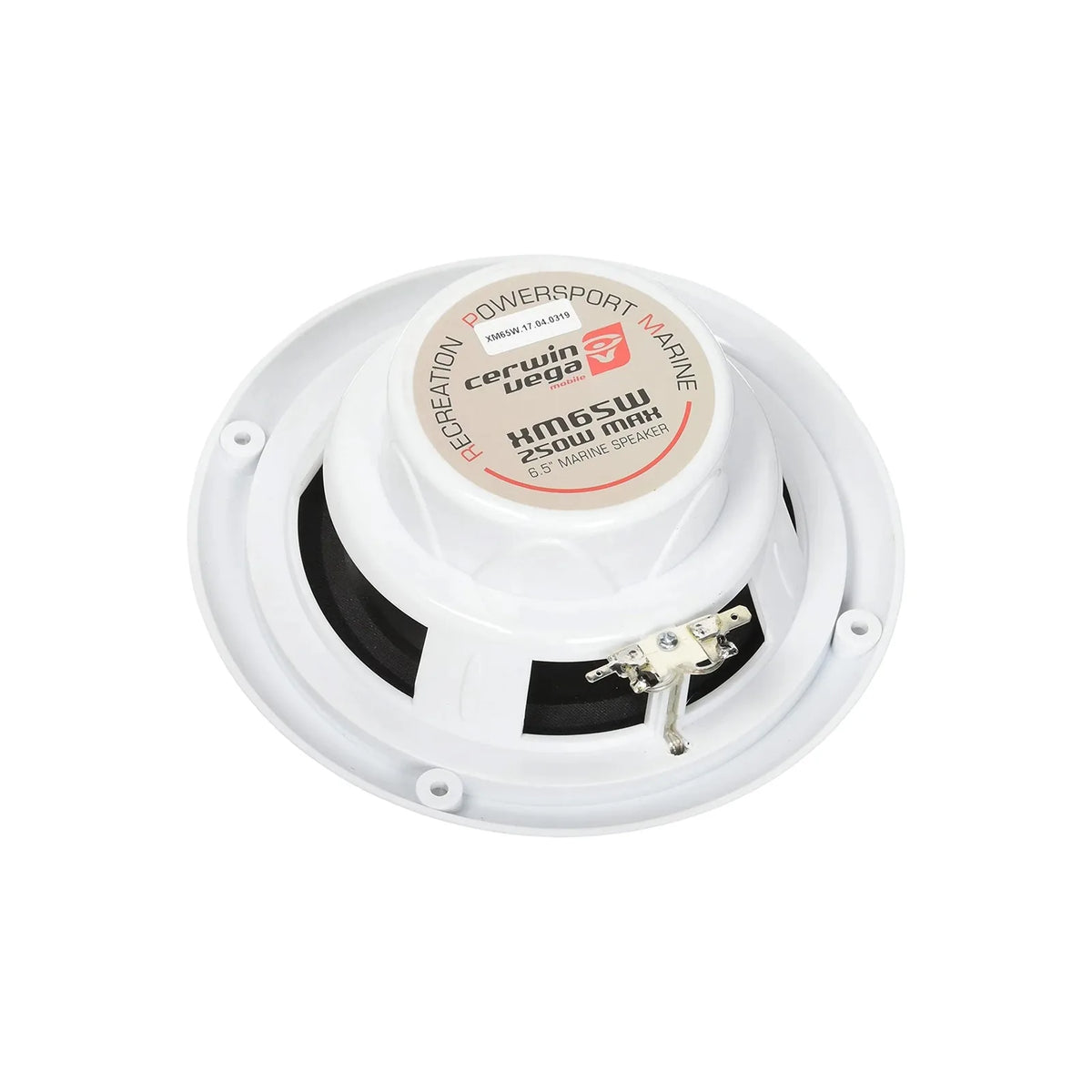 6.5" RPM XED 2-Way Marine Grade Coaxial Speakers - White - XM65W - Cerwin Vega