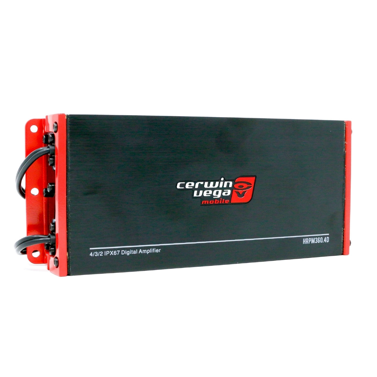 Side View of 4 Channel Amplifier