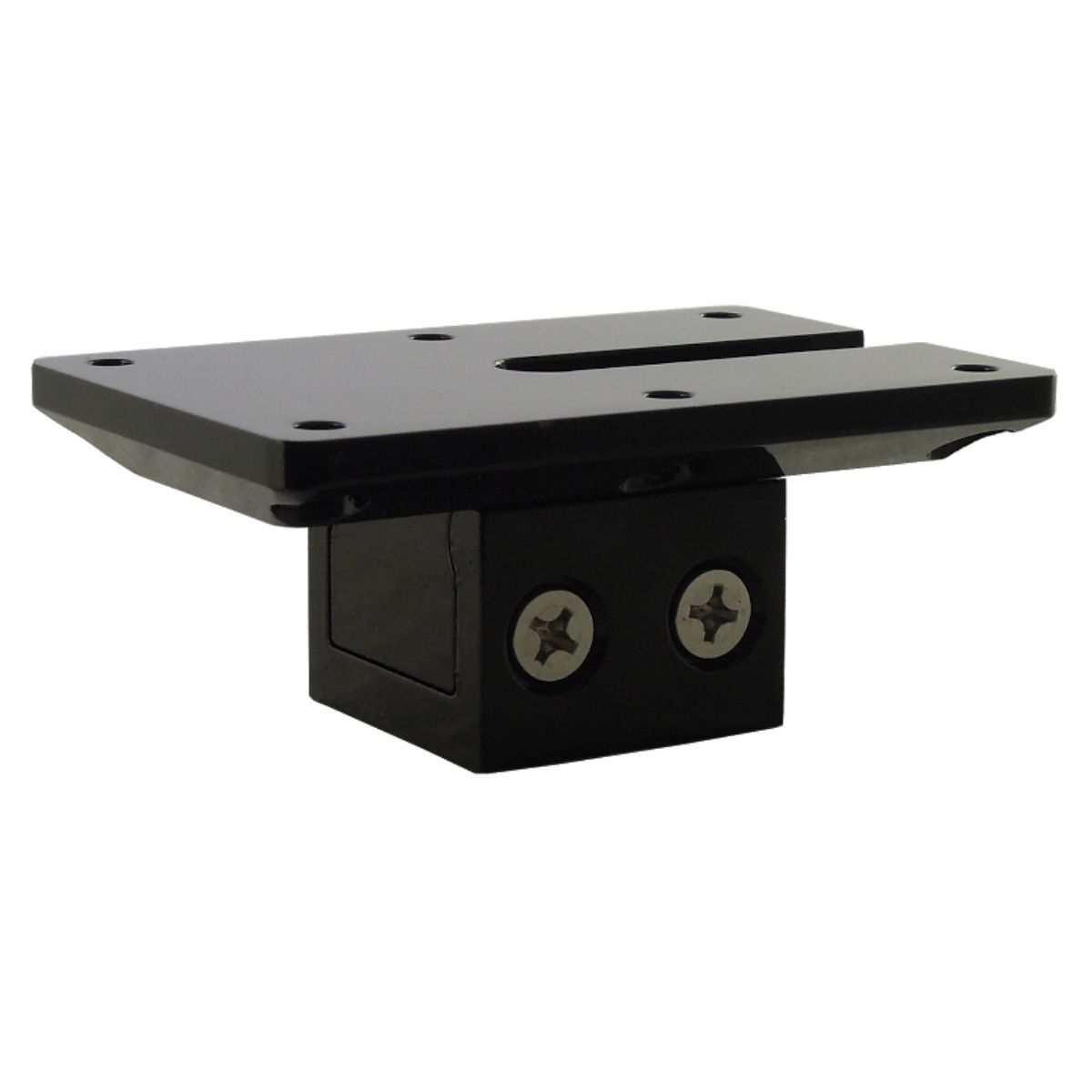 Black RPM Flat Mount Bracket For Surface/Deck Mount