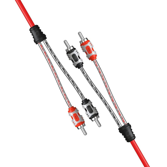 Cerwin Vega Dual Twisted RCA Cables