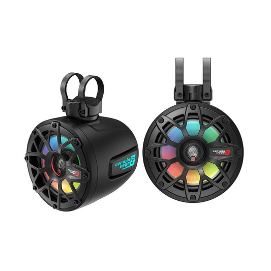 2 - Way Speaker System - Pair, Black & White - Cerwin Vega