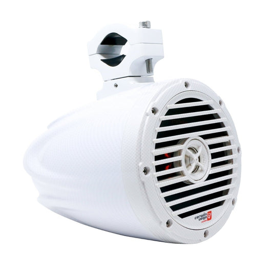 RPM STROKER 3 - way 25mm Titanium Dome + Zip Ring Speaker Can Kit - Carbon Fiber - Cerwin Vega