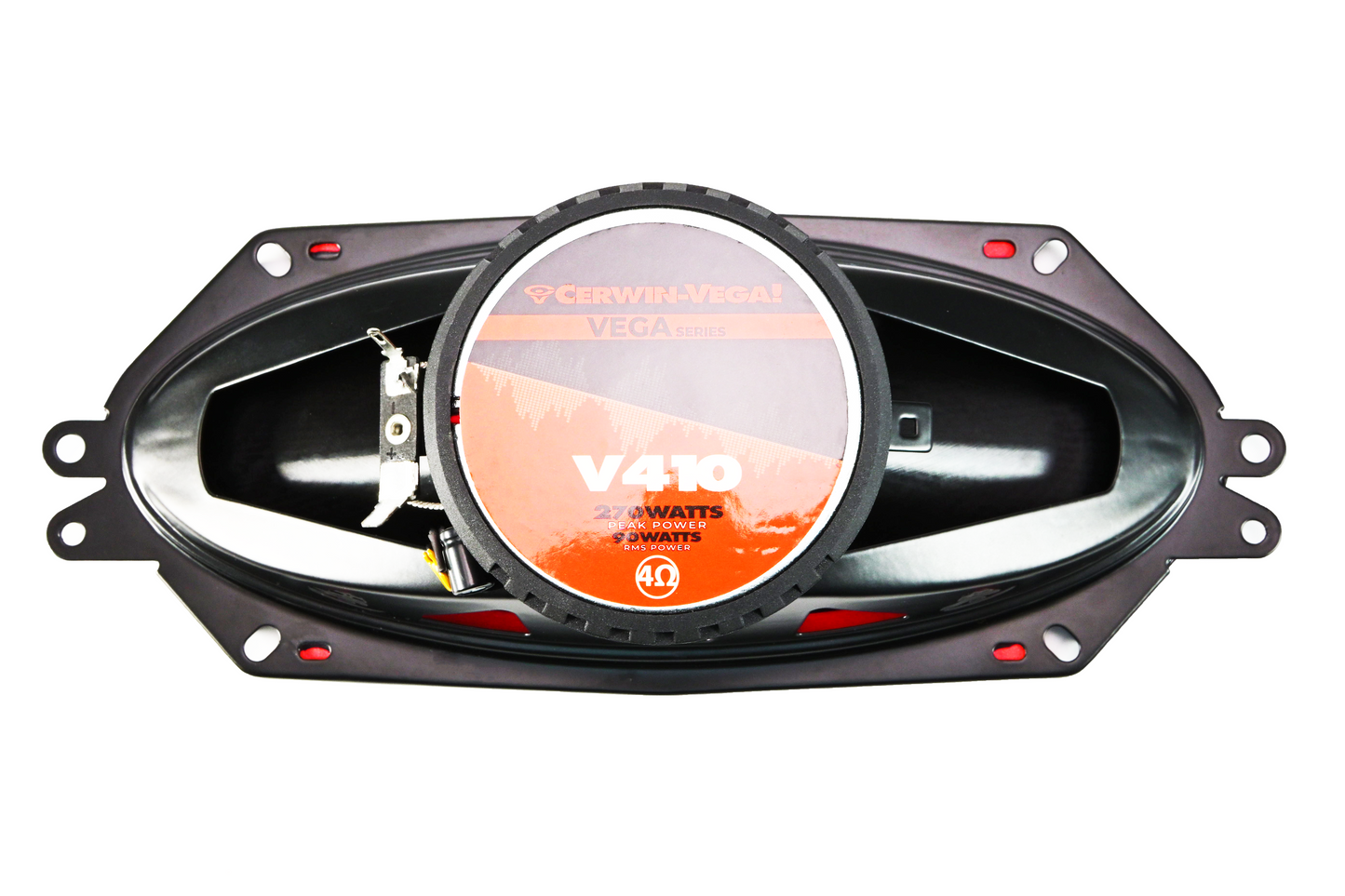 Vega 2025 Edition - 4"x10" 2-Way Coaxial Full Range Speakers (4Ω) - V410
