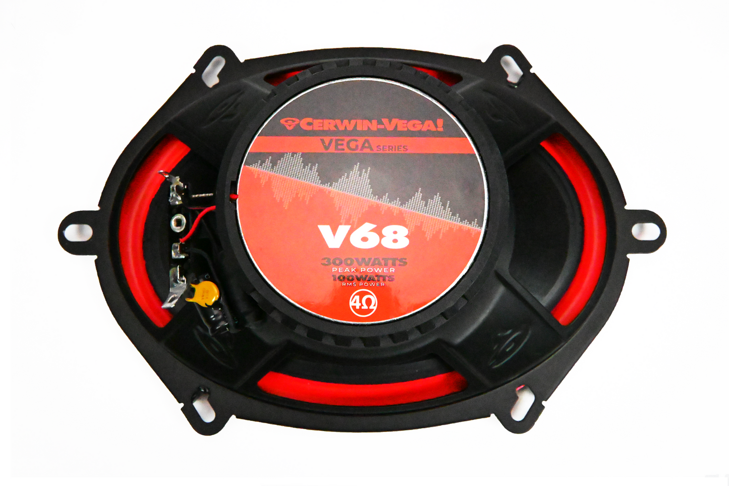 Vega 2025 Edition - 6"x8" 2-Way Coaxial Speakers (4Ω) - V68