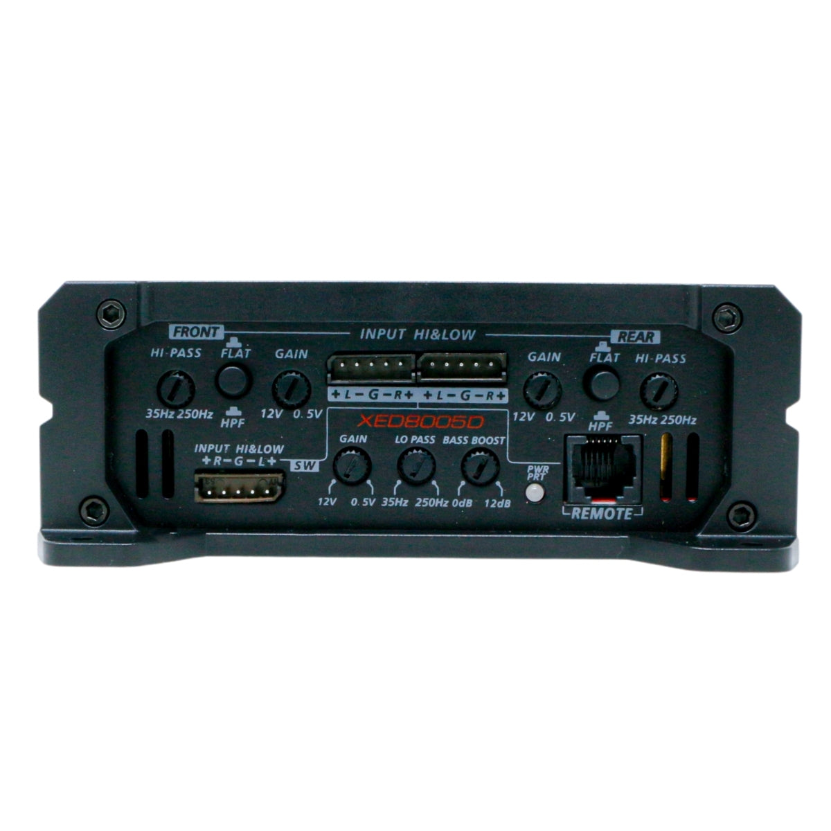 HI and LO level input to 12V. 2 Ω Stable Stereo