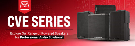 Cerwin Vega CVE Series: Powerful Sound for Every Venue Size