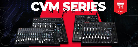 Take your performances and studio sessions to the next level with the Cerwin-Vega Mixer