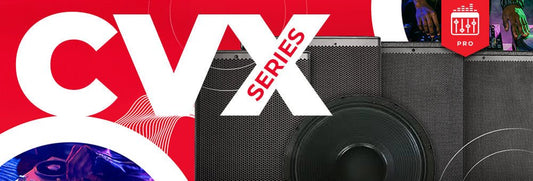 Experience the Cerwin Vega CVX Series with up to 2000W power, deep bass, and durable design.