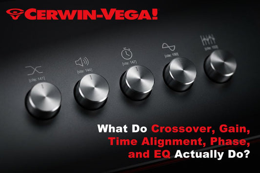 Complete Guide to Built-In DSP Tuning Modules in Car Amplifiers What Do Crossover, Gain, Time Alignment, Phase, and EQ Actually Do