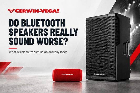 Do Bluetooth Speakers Really Sound Worse? What Wireless Transmission Actually Loses - Cerwin Vega