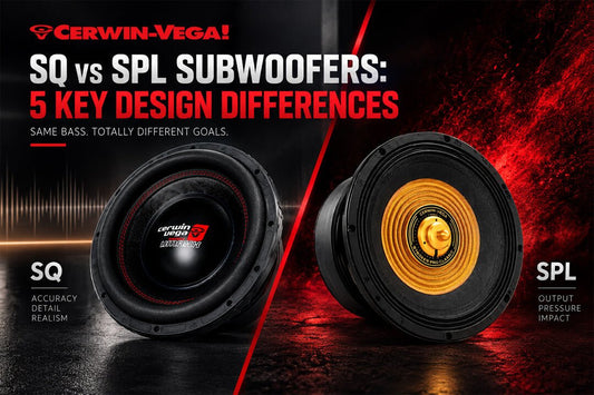 SQ vs SPL Subwoofers: 5 Key Design Differences - Cerwin Vega