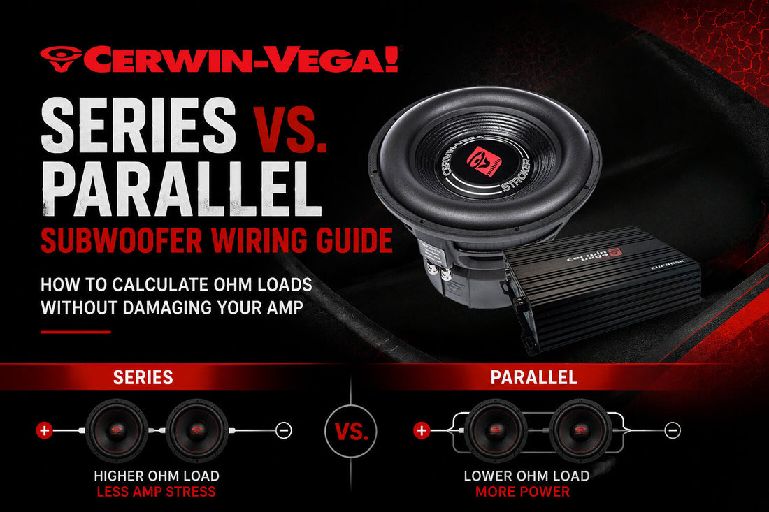 Series vs. Parallel Subwoofer Wiring How to Calculate Ohm Loads Without Damaging Your Amp