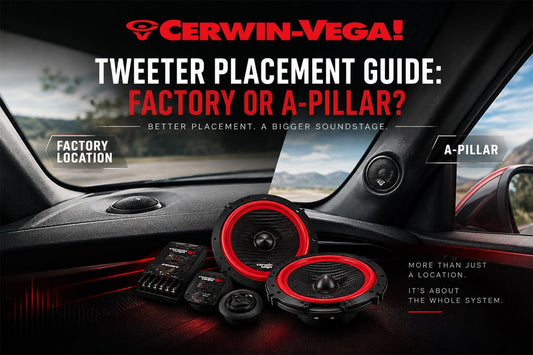 Tweeter Placement Guide: Factory Location or A-Pillar? - Cerwin Vega