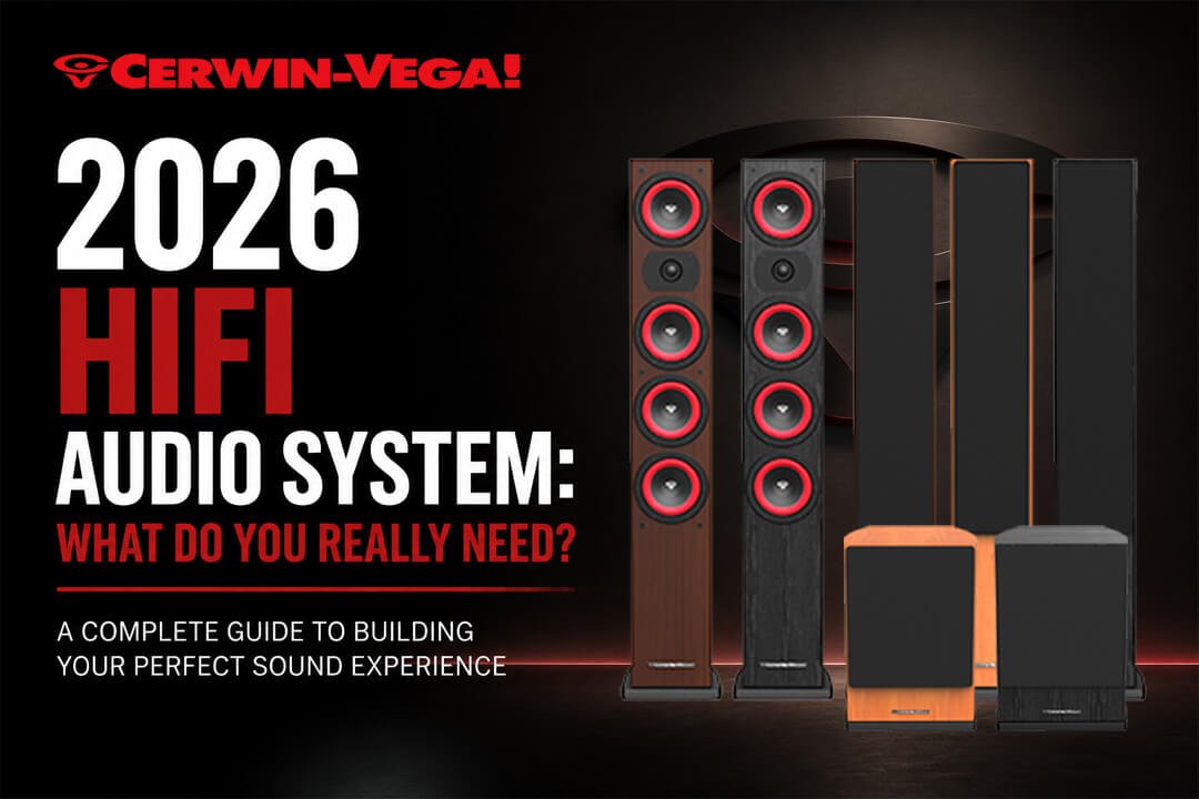 What Does a 2026 HiFi Audio System Need? - Cerwin Vega