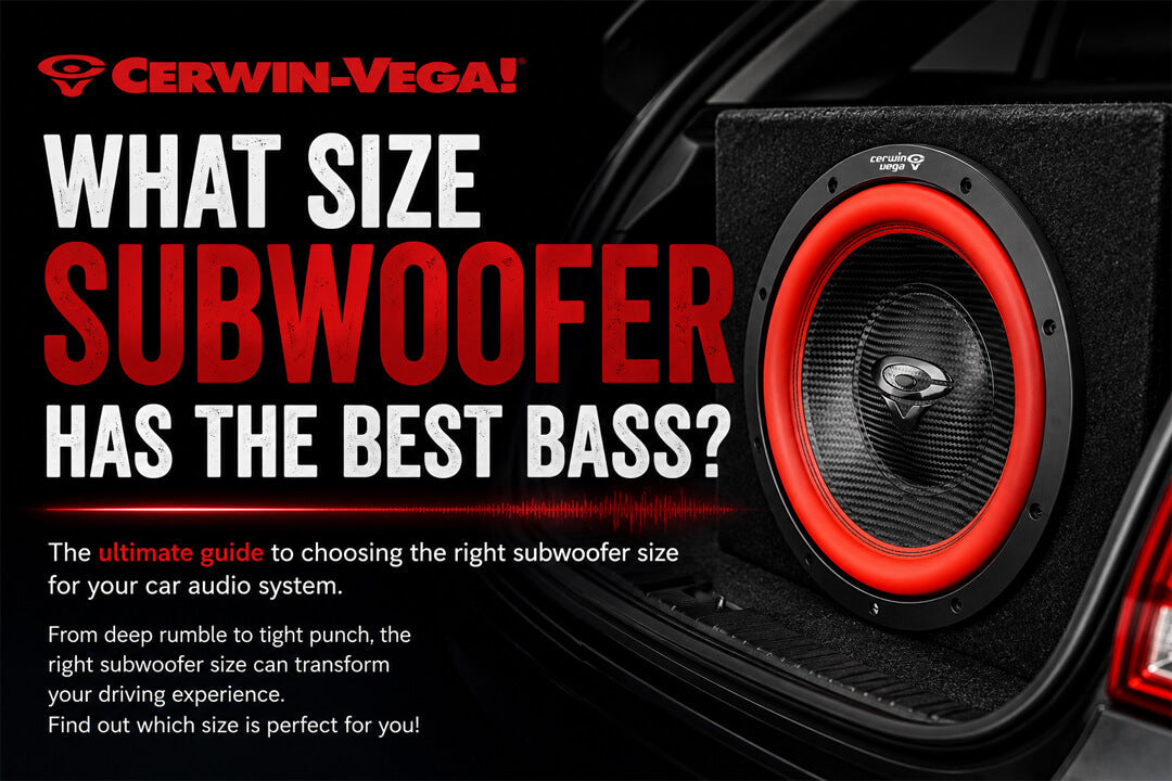 What Size Subwoofer Has the Best Bass Ultimate Guide