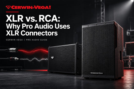 Why Does Pro Audio Use XLR? XLR vs. RCA, Explained - Cerwin Vega