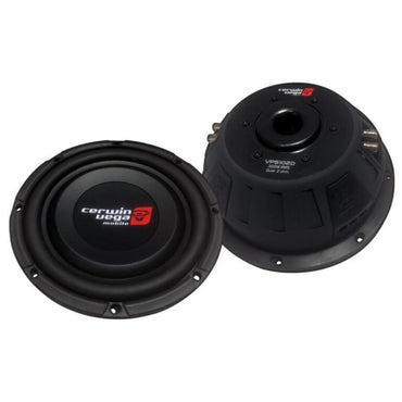 Front and back side of 10 Inch shallow Subwoofer