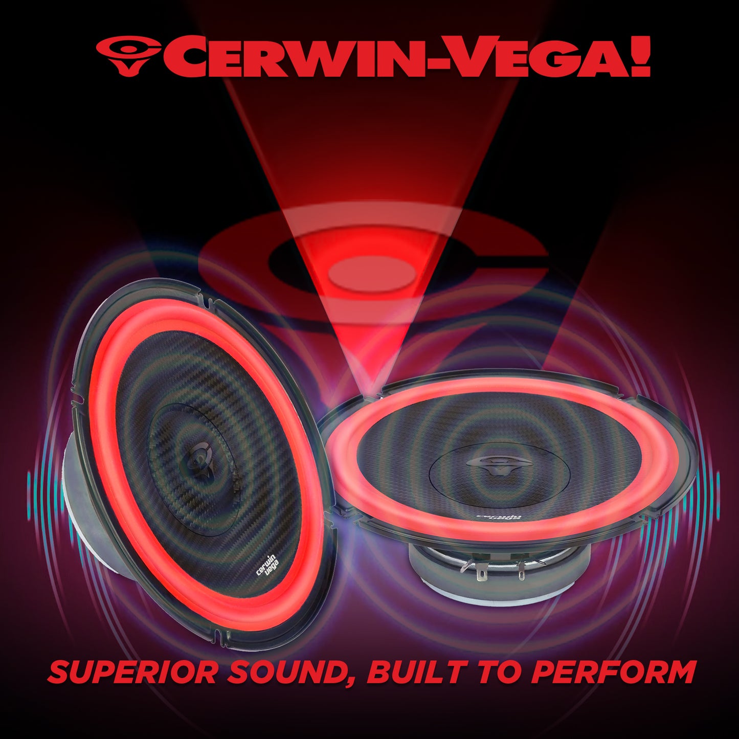 Vega 2025 Edition  8" 2-Way Component Speakers Set - V80C